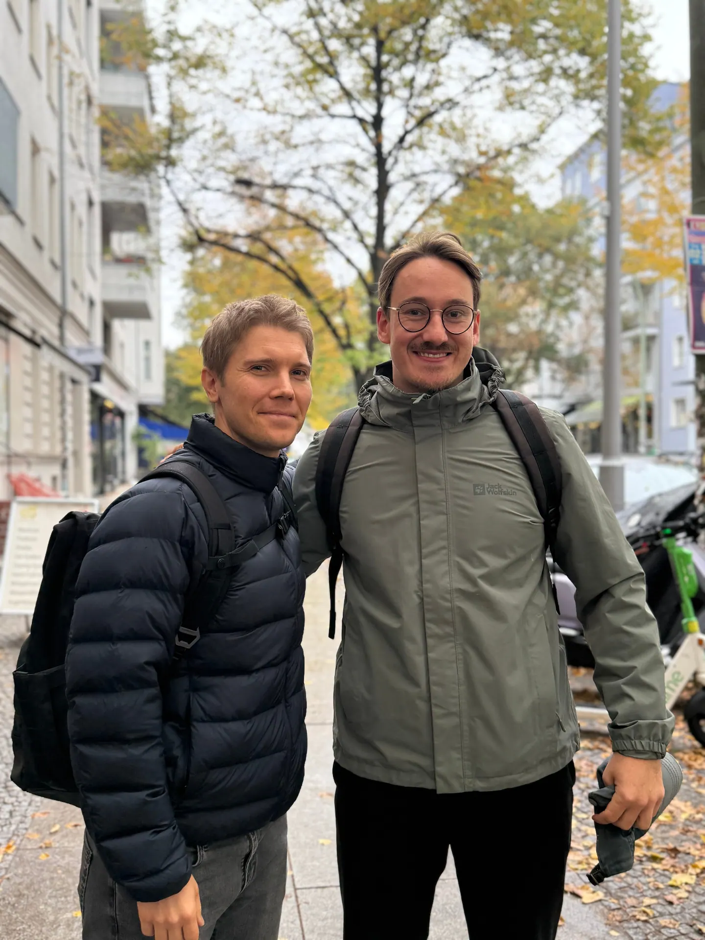 Ferry und Christof in Berlin, Oktober 2025