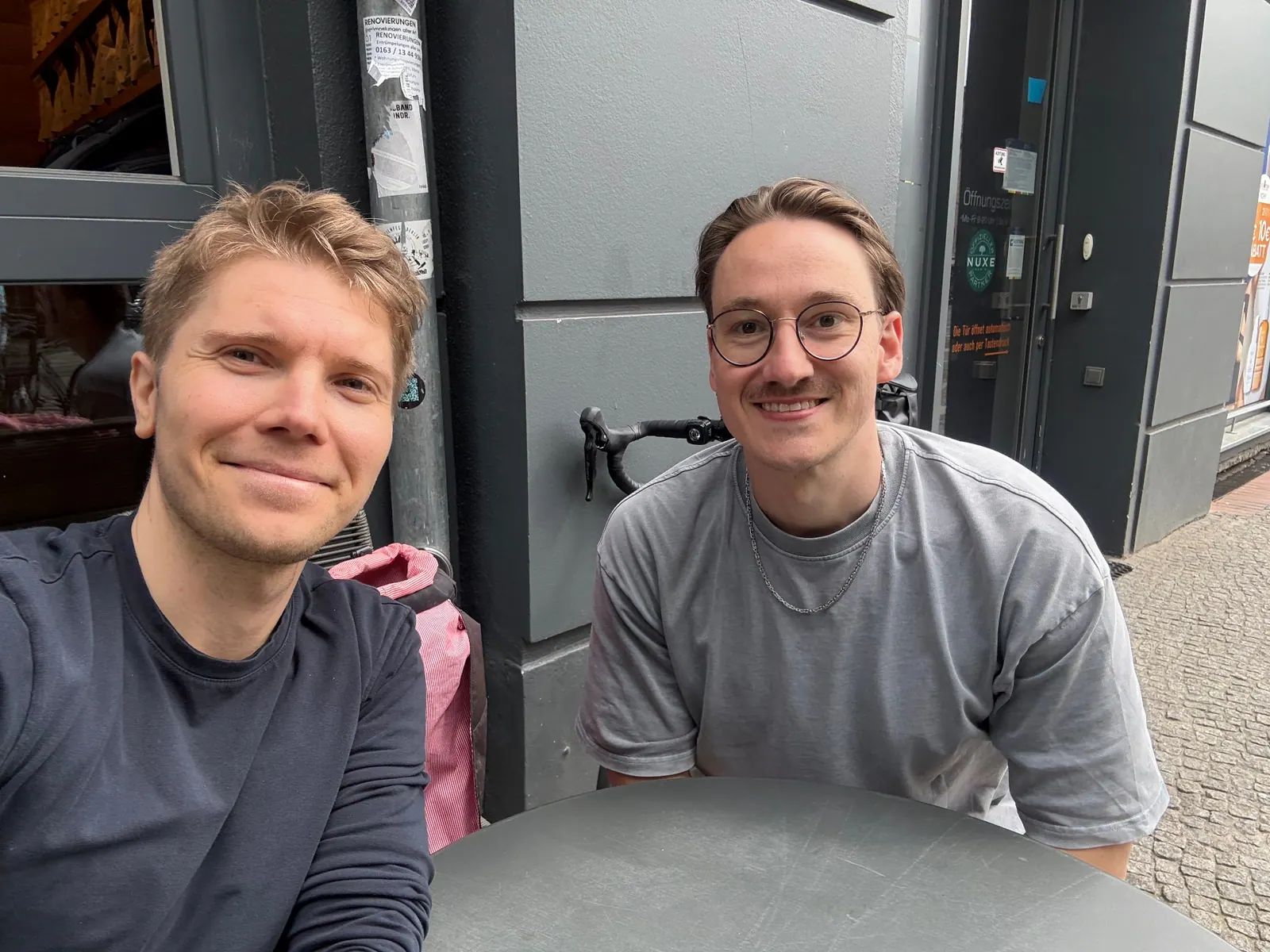 Ferry und Christof in Berlin, Sommer 2025
